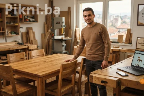 Kako je Haris iz Sarajeva uz pomoć besplatnih oglasa pokrenuo vlastiti biznis s namještajem