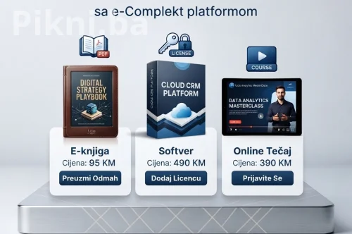 Revolucija na Pikni.ba: Prodajte digitalne proizvode, e-knjige i softver automatski!