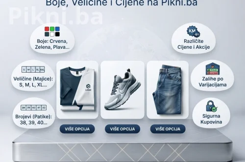 Jedan oglas za sve boje i veličine: Kako rade varijacije proizvoda na Pikni.ba?