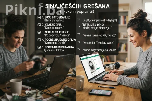 5 najčešćih grešaka zbog kojih vam se oglas ne prodaje (i kako ih odmah popraviti)
