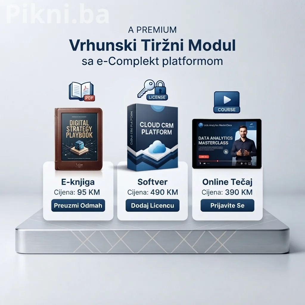 Revolucija na Pikni.ba: Prodajte digitalne proizvode, e-knjige i softver automatski!