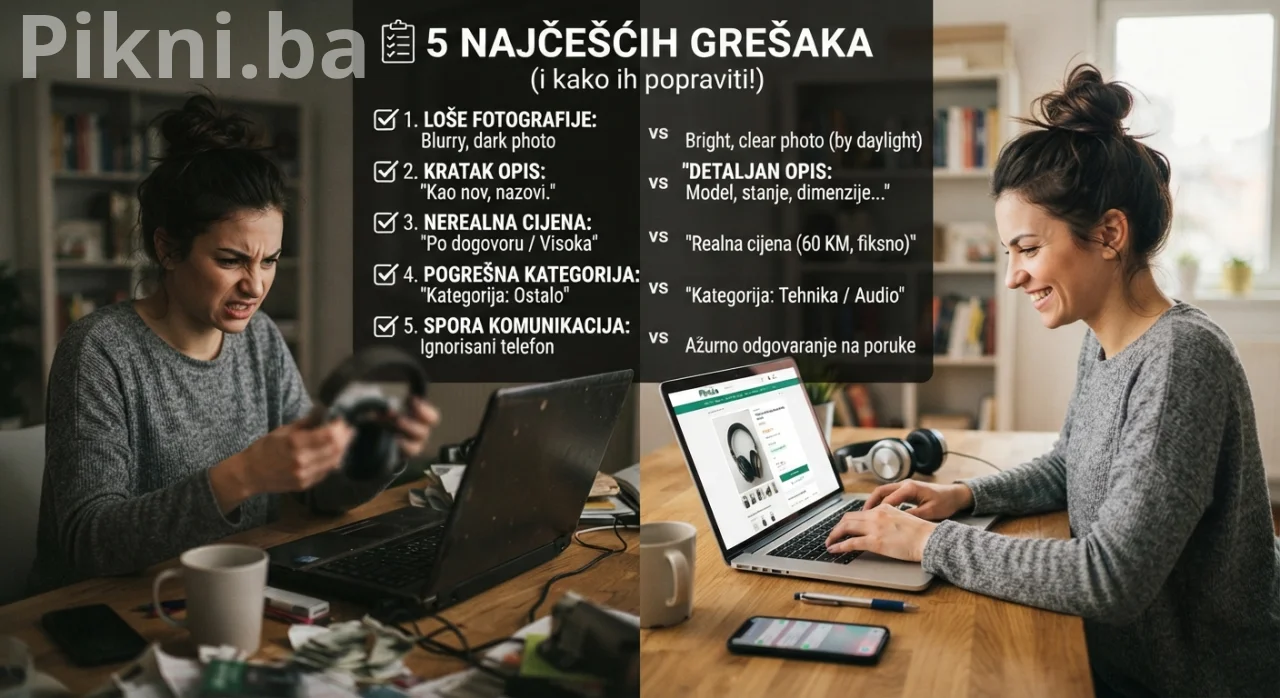 5 najčešćih grešaka zbog kojih vam se oglas ne prodaje (i kako ih odmah popraviti)
