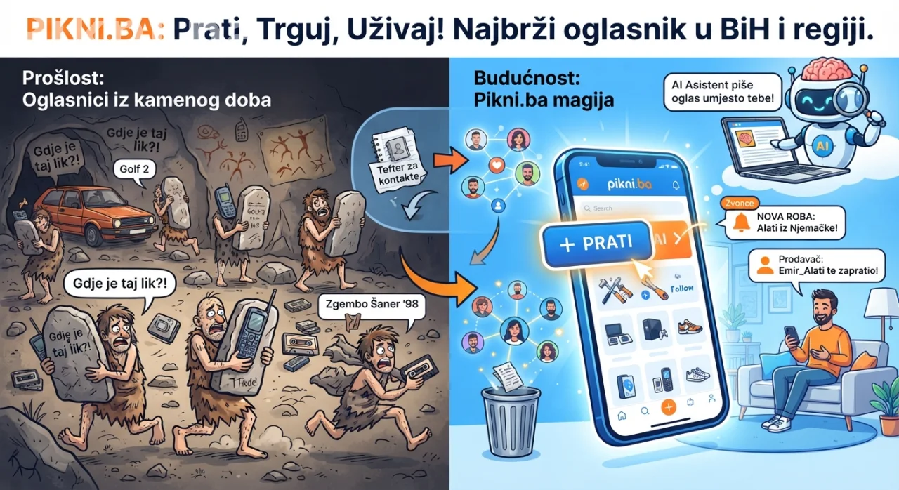 Dok ostali oglasnici još žive u kamenom dobu, Pikni.ba fura opciju praćenja: Zašto smo najbolji u BiH (i šire)!