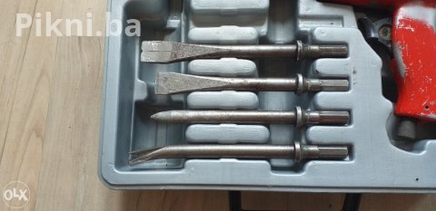 TOP STANJE! AGRE Heavy Duty Pneumatski Čekić / Štemalica sa Setom 100 KM 7