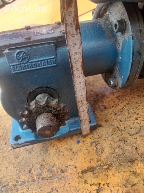 Elektro motor sa puz reduktorom 180w 24 obrtaja 6