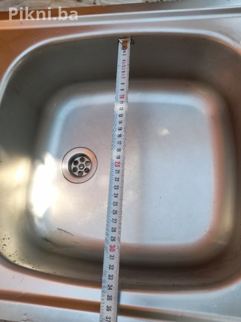 Inox Sudoper LUX-EA 86x43.5 cm Jedno Korito i Oceđivač ugradbeni 5