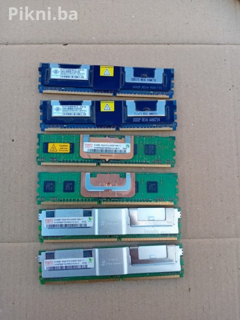 Mix RAM memorija DDR2 (Desktop + Server ECC) - POVOLJNO