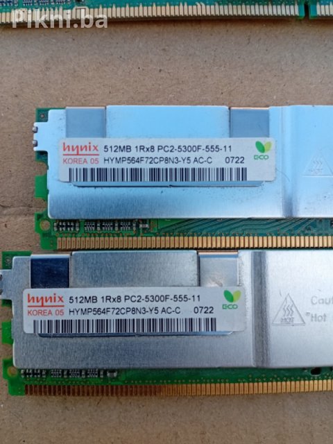 Mix RAM memorija DDR2 (Desktop + Server ECC) - POVOLJNO