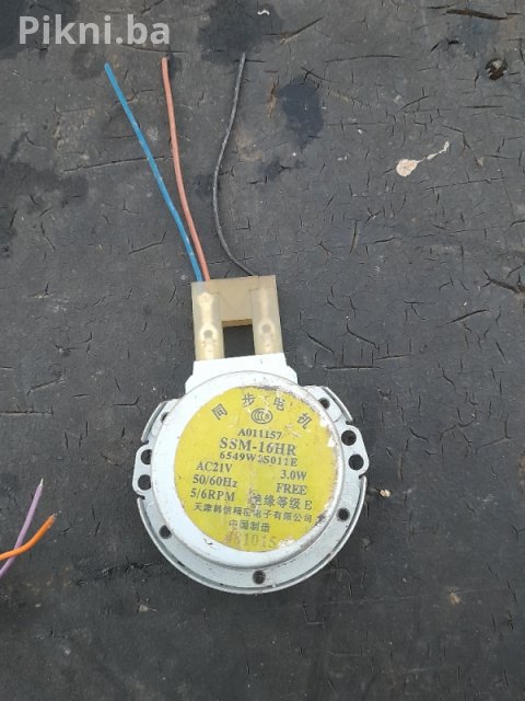 Motor za Tanjir Mikrovalne SSM-16HR (AC 21V) - 100% Ispravan