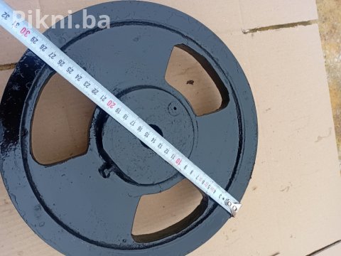 Profesionalna Dvokanalna Metalna Remenica (Pužnica) za V-kaiš 10