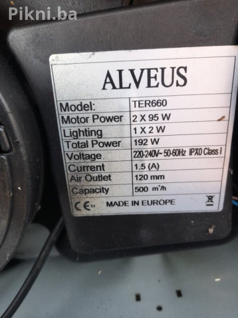 UGRADBENA TELESKOPSKA NAPA ALVEUS TER660 (Kao Nova!) 3
