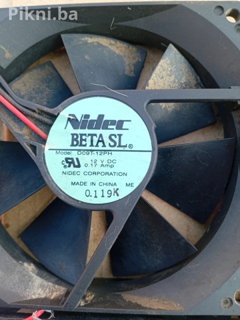 Vrhunski LOT 9x VENTILATORI 92mm (Delta, Nidec) GARANCIJA NA IS 7