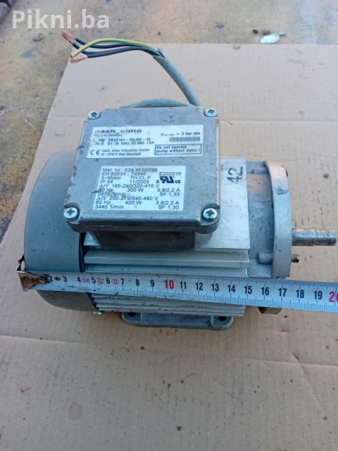 HITNO! Industrijski Motor NASH ELMO 300W/2870 Obrtaja SAMO 120km 4
