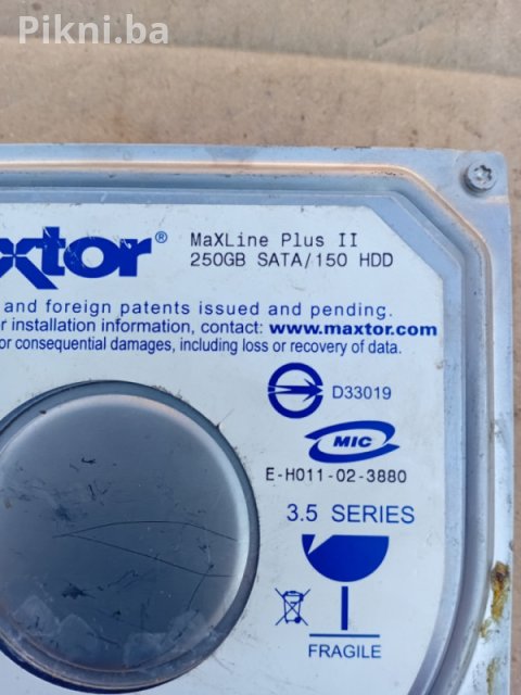 Hdd sata 250gb racunar kompjuter laptop 3