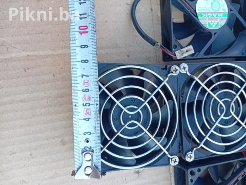 Ventilator turbina 8x8cm 12v cooler elektro motor elektromotori