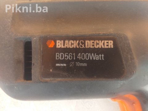 Super Ponuda! Black & Decker Bušilica BD561 Stara Škola, Kvalitet 7