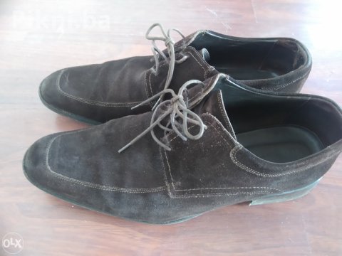 Muške Elegantne Cipele (Koža/Antilop) Br. 43 - KAO NOVE!