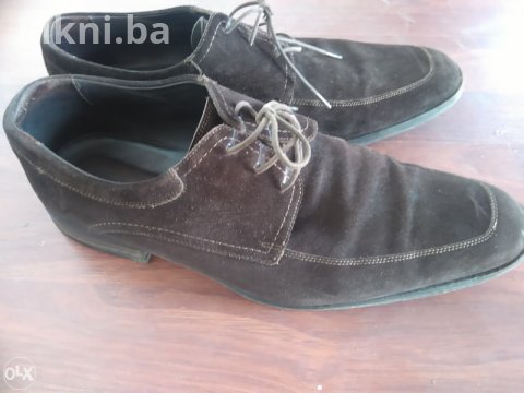 Muške Elegantne Cipele (Koža/Antilop) Br. 43 - KAO NOVE! 3