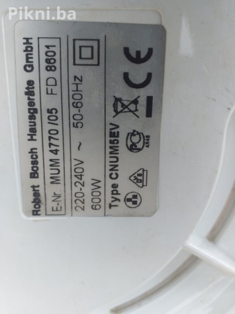 Profi BOSCH mikser mixx 47 čitaj pod detaljno 3