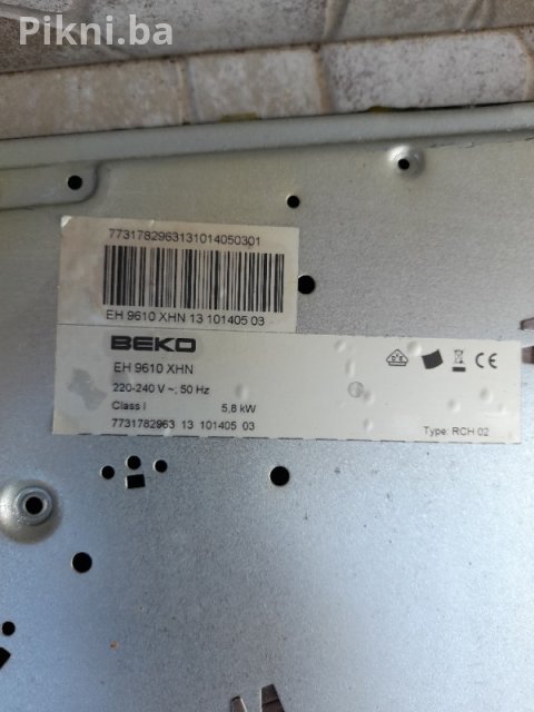IKEA UGRADBENA ELEKTRIČNA PLOČA - ZA DIJELOVE (ISPRAVNA ELEKTRONI