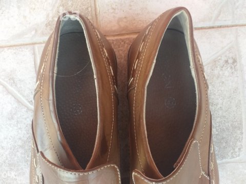 Muške Elegantne Cipele 42 - Tamno Smeđe/Bordo, Ko NOVE 9