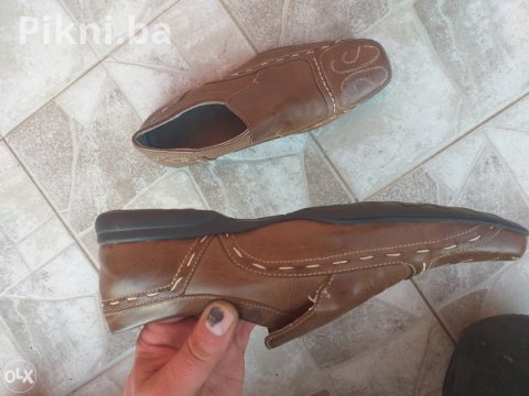 Muške Elegantne Cipele 42 - Tamno Smeđe/Bordo, Ko NOVE 3
