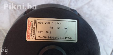 GEMU / GSR Industrijski Membranski Ventili s Aktuatorom - 10 Bar 5