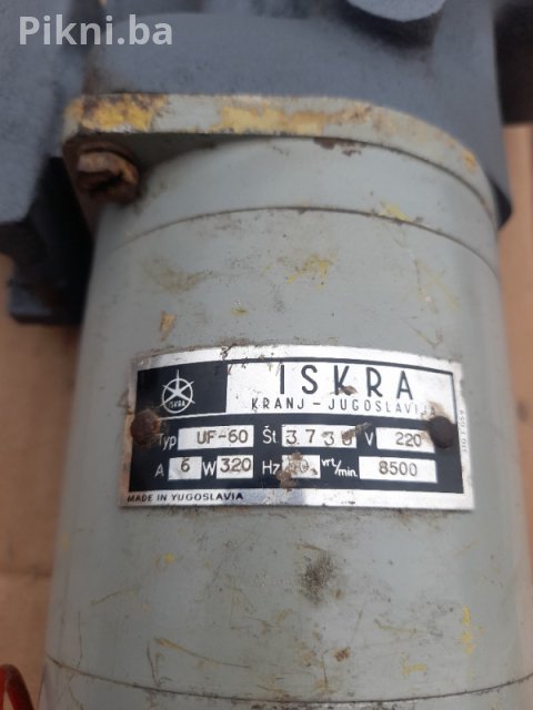 ISKRA UF-60 220v Elektro motor sa reduktorom puž elektromotori 9