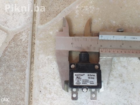 NOVO! Zaštitni Prekidač (Osigurač sa Resetom) KUOYUH 10 Ampera 3