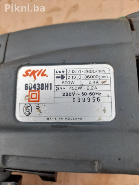 EKSTRA STANJE! SKIL UDARNA BUŠILICA 500W - Made in Holland (NEUNI 4