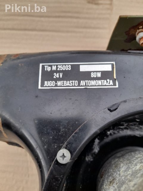 Jugo-Webasto Avtomontaža Ventilator 24V - Tip M 25003 - RIJETKO! 5