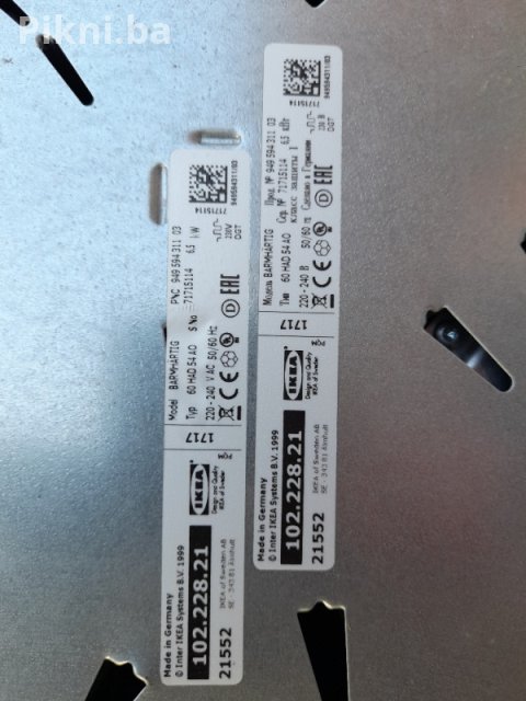 Ugradbena ploca na Tač elektricni storet Ikea germany 6