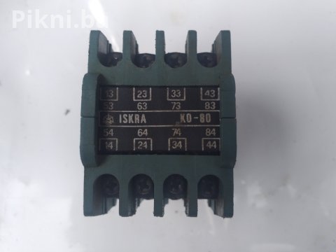Kontaktor ISKRA K0-80 220v sklopka elektromagnetni