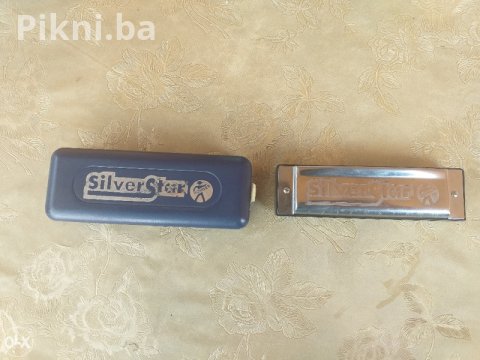 Usna harmonika orginal silver star GERMANY 5