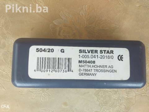 Usna harmonika orginal silver star GERMANY