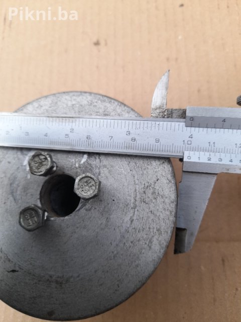 Aluminijumska remenica 10x2,5cm - Super stanje! Elektro motor ele 7