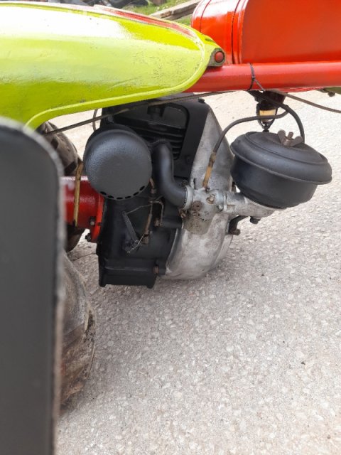 RAPID Motormaher - Švicarski MAG 1035 (350 ccm) kosačica kopačica 8