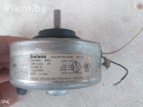 ORIGINAL Galanz Motor Ventilatora (19W) GAL4P19A-KND - 100% ISPRA