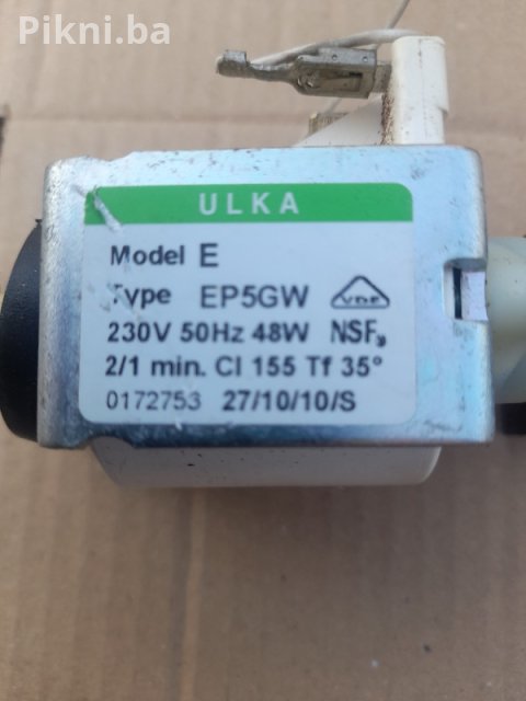 ULKA Solenoid Pumpa Model (EP5GW) 230V - Za Široku Primenu - 50km 5
