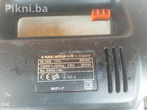 BLACK&DECKER Ubodna Pila / Testera BL350 - Snažna 350W (Polovno) 4