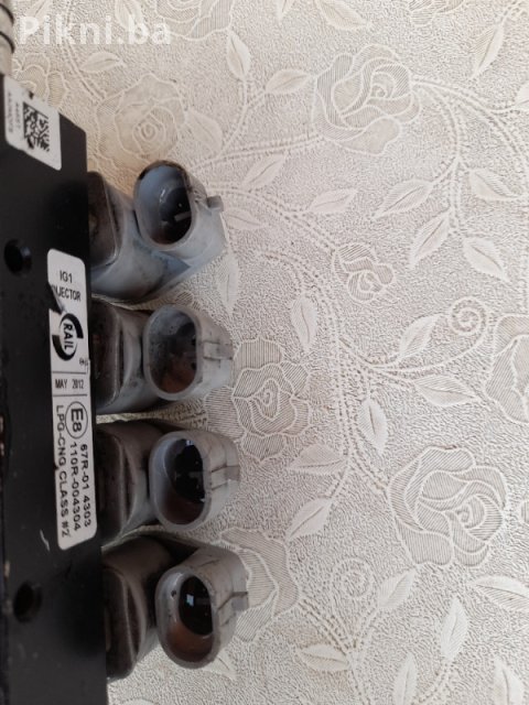 Polovna Letva Plinskih Injektora RAIL IG1 (4 cilindra) - Odlično
