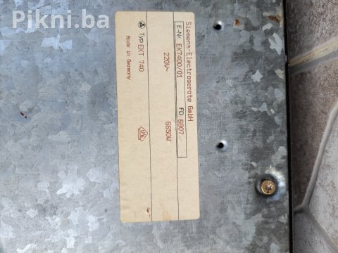 SNIŽENO! Ugradbena Staklokeramička Ploča SIEMENS EKT 740