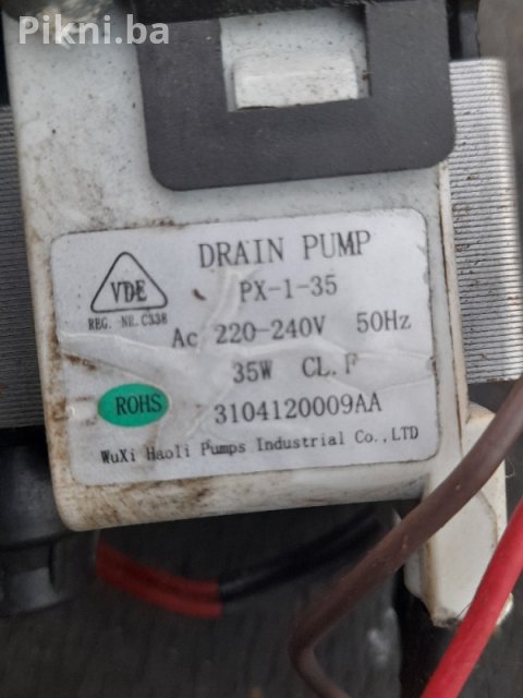Snažna Odvodna Pumpa za Veš Mašinu - WuXi Haoli (35W) 6