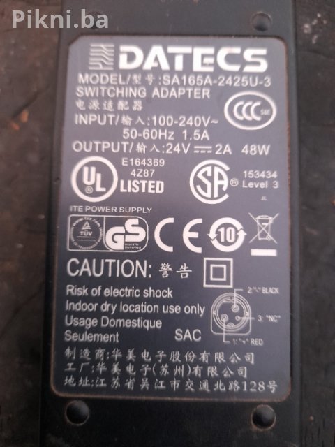 DATECS Switching Adapter 24V / 2A (4 Komada) - Industrijska Snaga 4