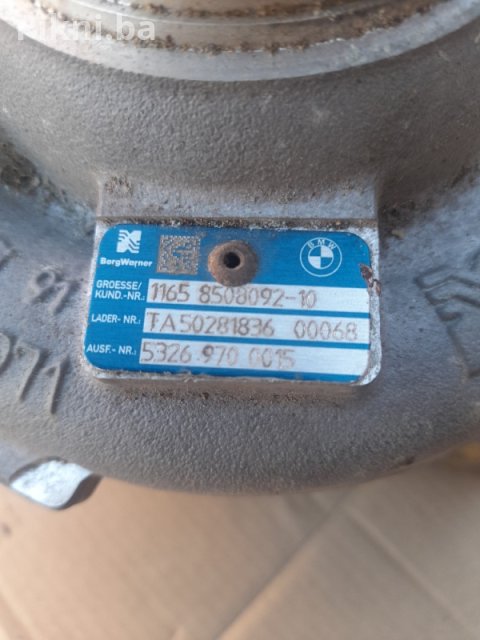 HITNA PRODAJA! BorgWarner Turbopunjač za BMW 2.0d (B47 motor) 8