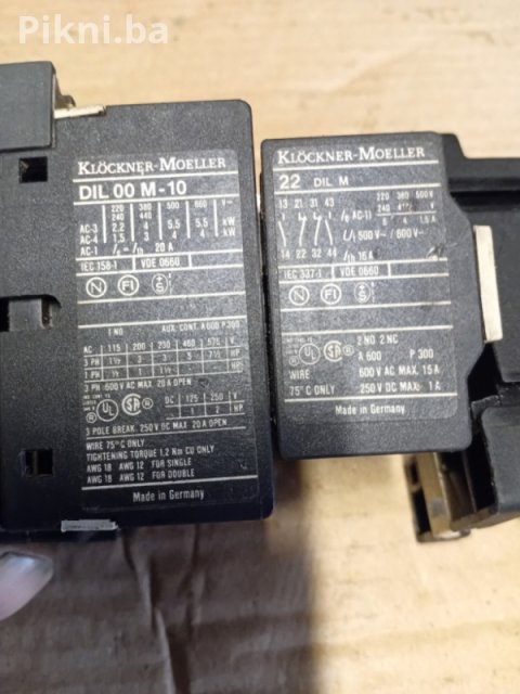 Kontaktor Moeller 20A 110v sklopka prekidac elektro material 6