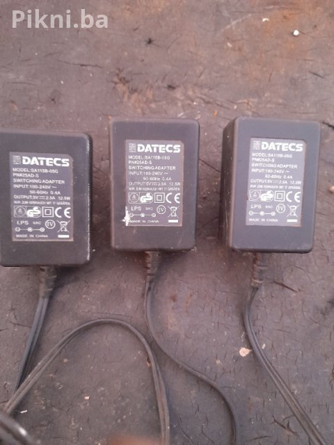 DATECS Switching Adapter 5V / 2.5A (3 Komada) - SET ili Pojedinač
