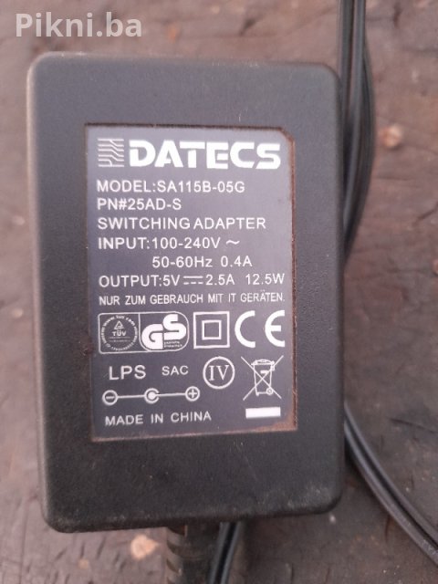DATECS Switching Adapter 5V / 2.5A (3 Komada) - SET ili Pojedinač 6