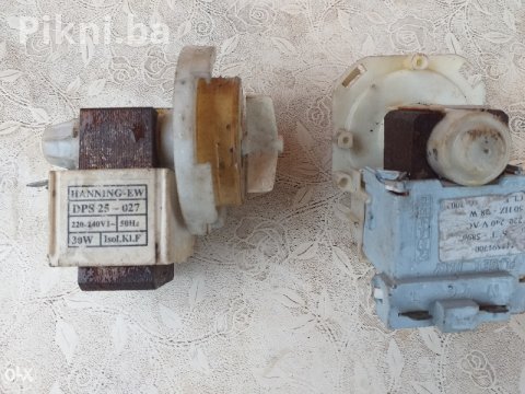 2x Pumpe za Veš Mašinu (Hanning 30W i Plaset 28w) - Povoljno!