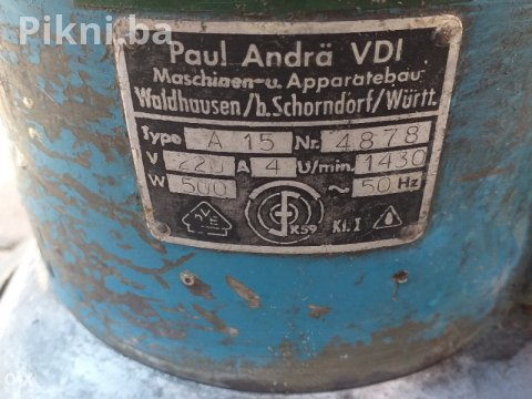 Mašina za pranje tepiha podova ploca SORMA cetkara